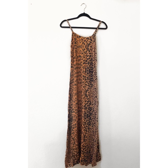 Stylestalker Dresses & Skirts - Stylestalker Leopard Print Maxi Tank Dress